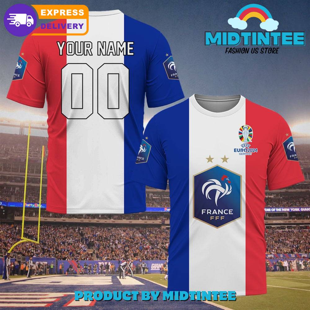 France Euro Custom Name And Number Shirt