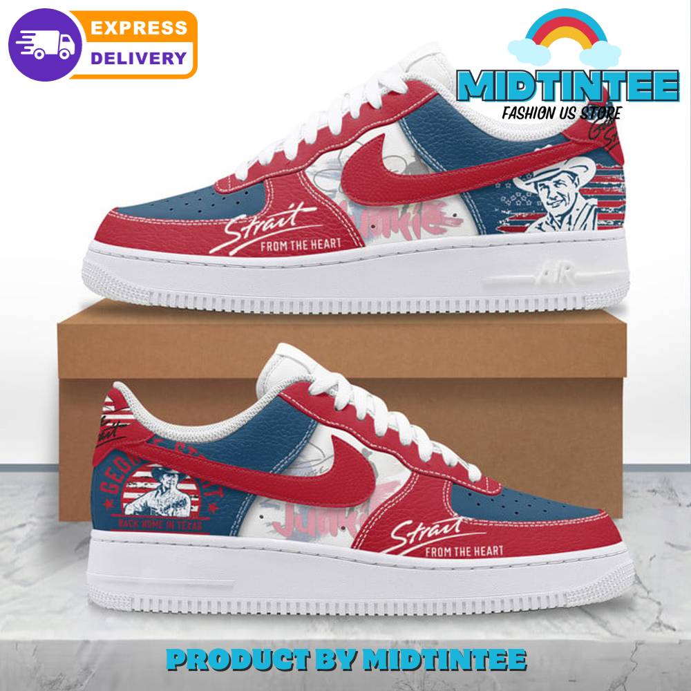 Geogre Strait From The Heart Nike Air Force 1