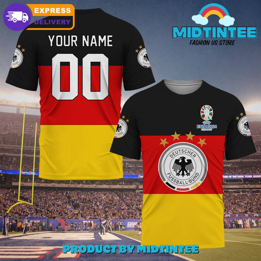 Germany Euro Custom Name And Number Shirt