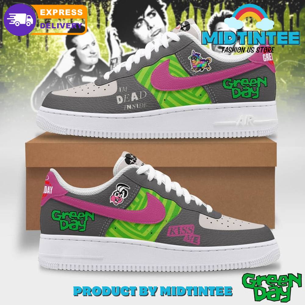 Green Day I’m Dead Inside Nike Air Force 1