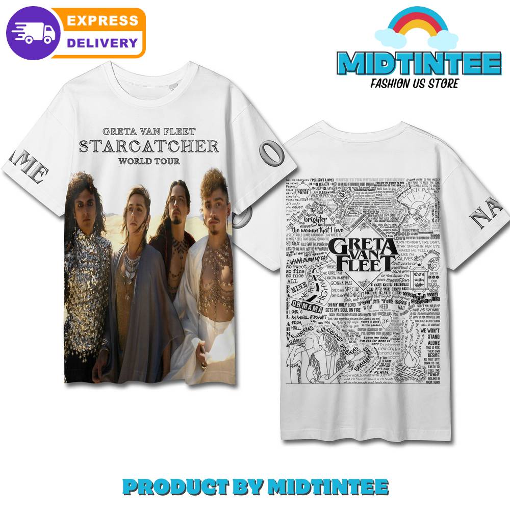Greta Van Fleet Starcatcher World Tour Customized Shirt