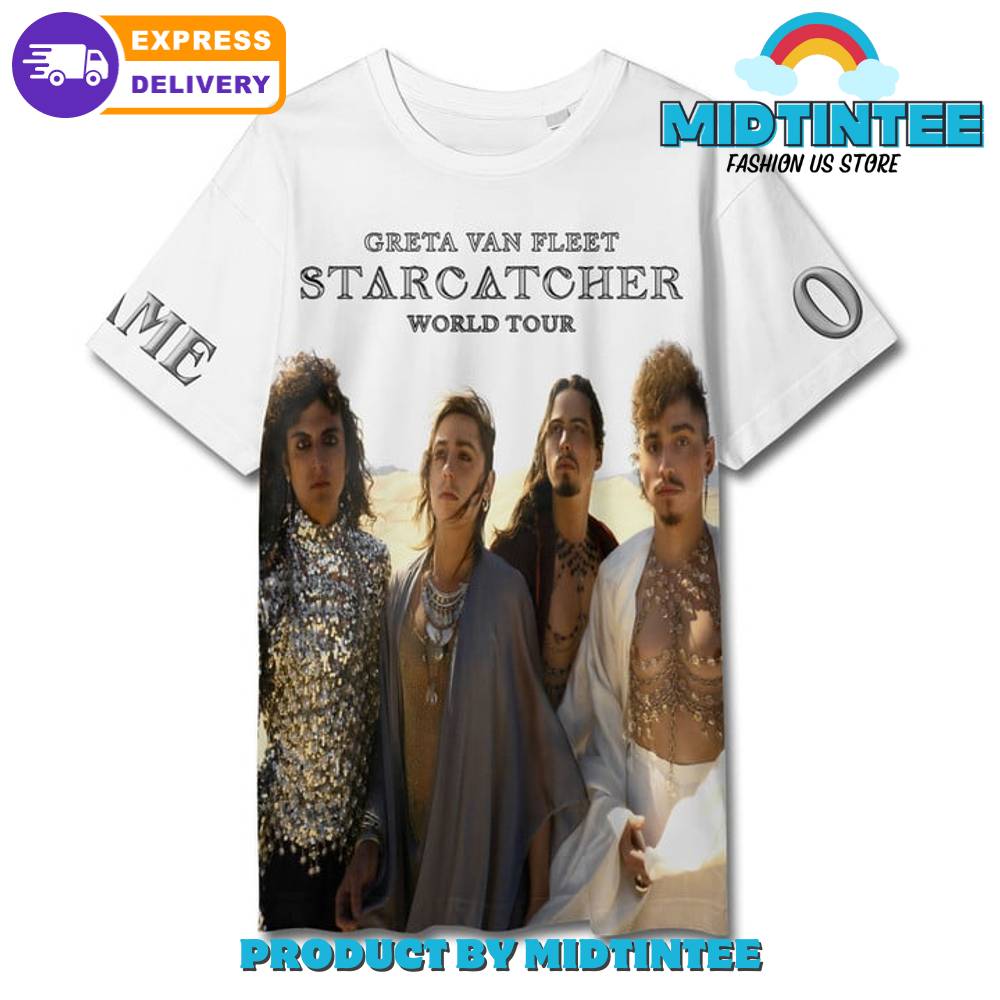 Greta Van Fleet Starcatcher World Tour Customized Shirt