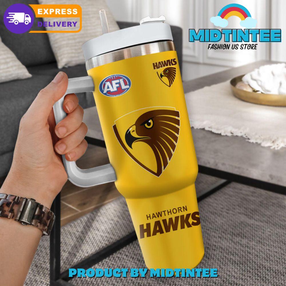 Hawthorn Hawks Personalized 40 oz Stanley Tumbler
