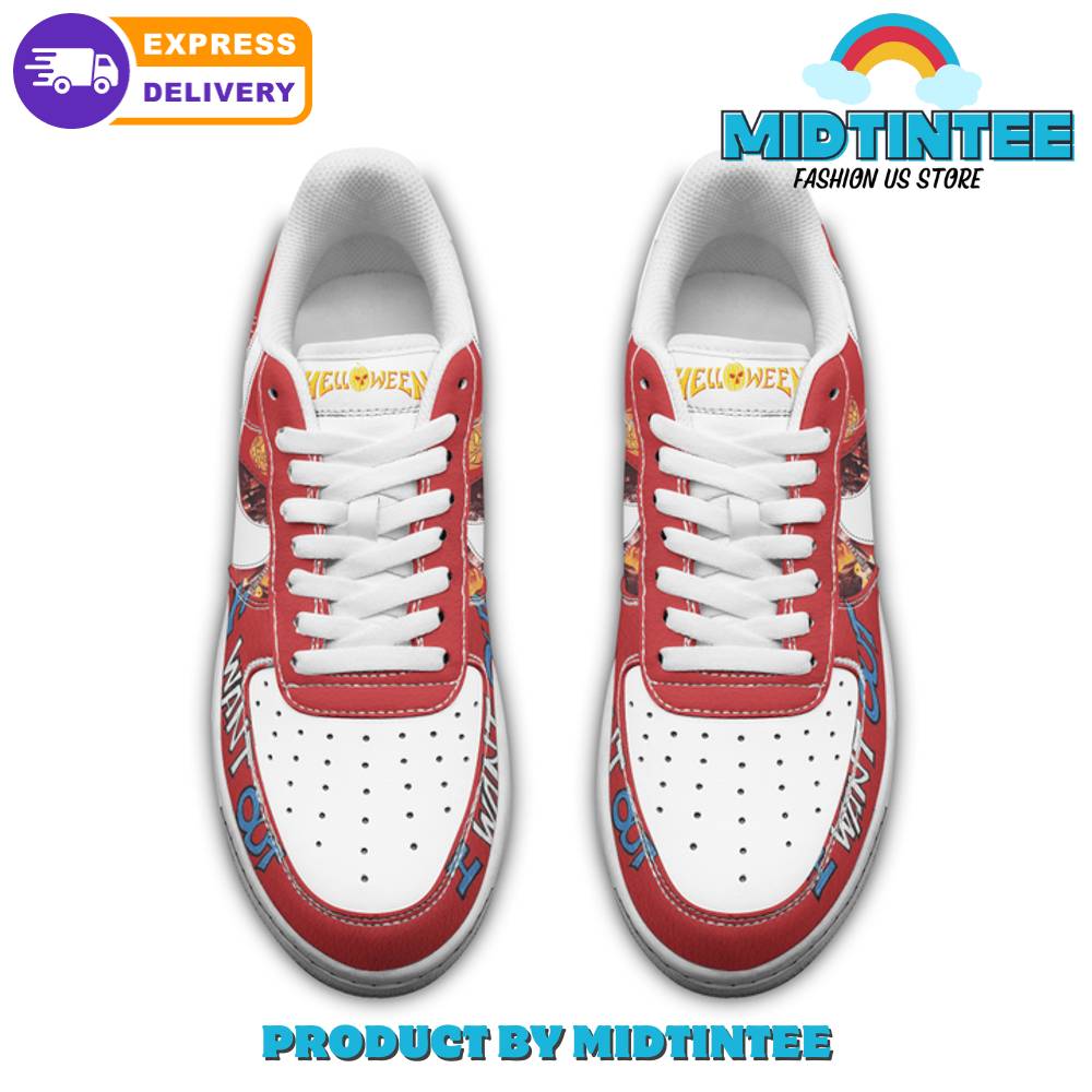 Helloween Band I Want Out Nike Air Force 1