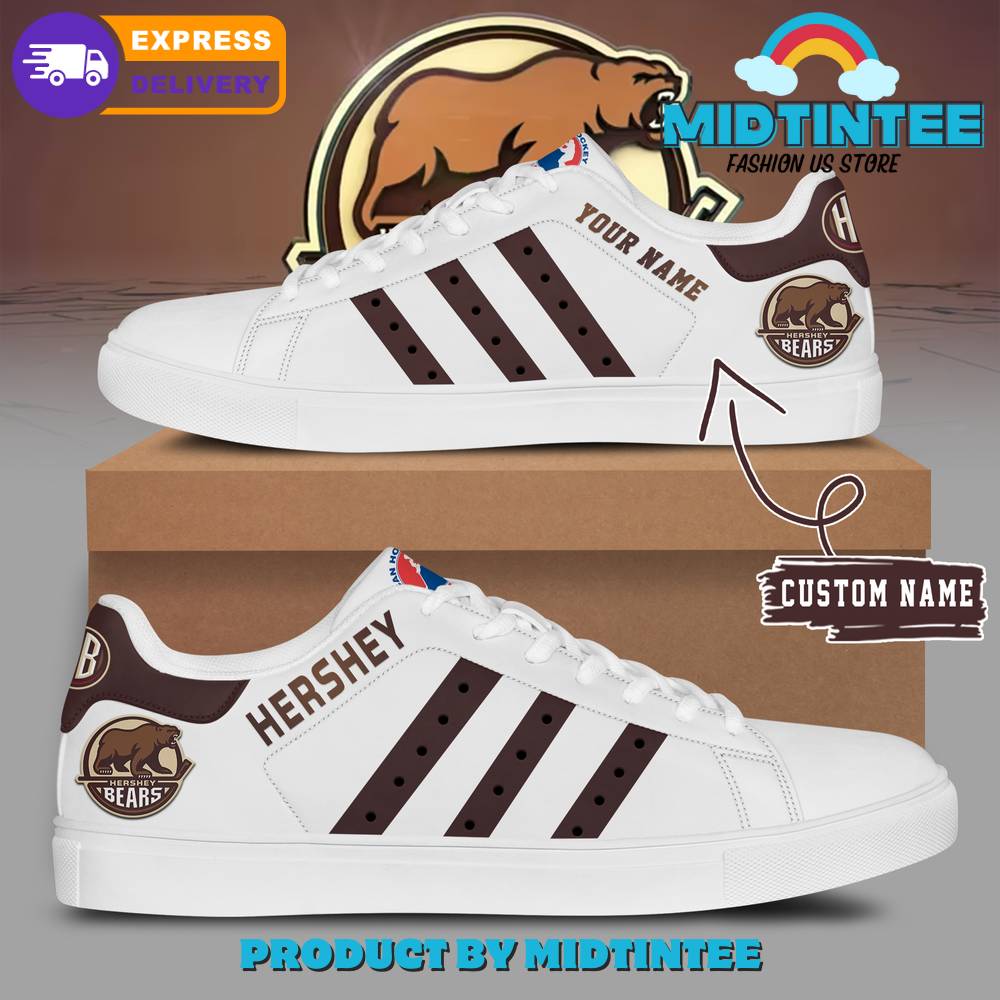 Hershey Bears Custom Name Stan Smith Shoes
