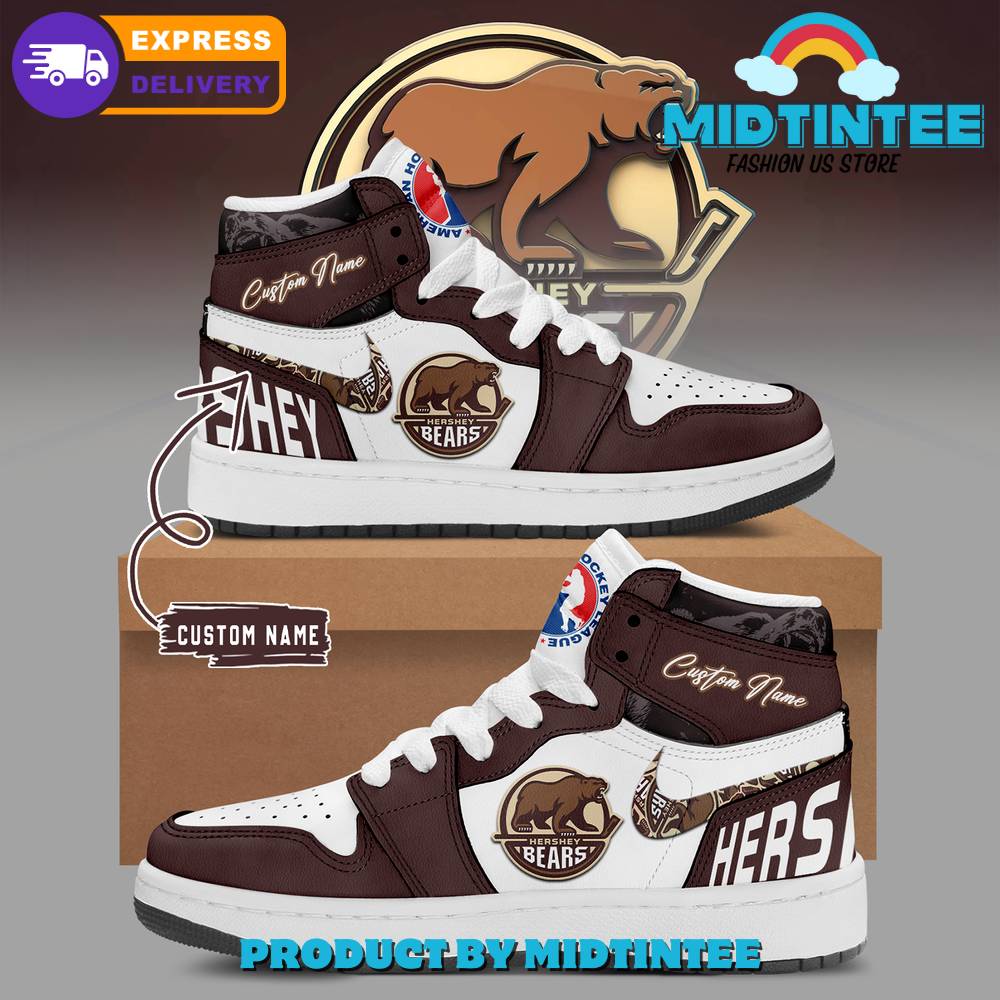 Hershey Bears Personalized Limited Edition Air Jordan 1