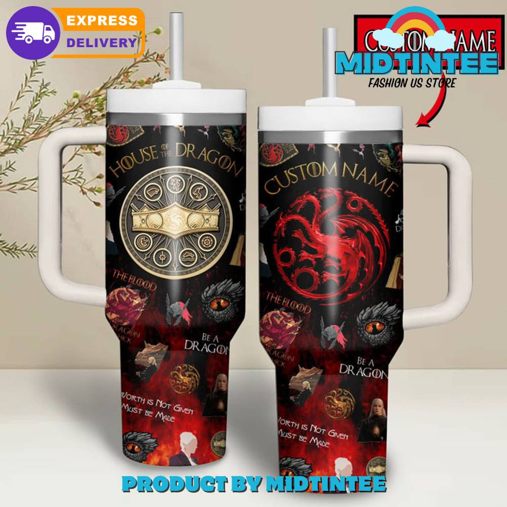 House of the Dragon TV Series Customized Stanley Tumbler