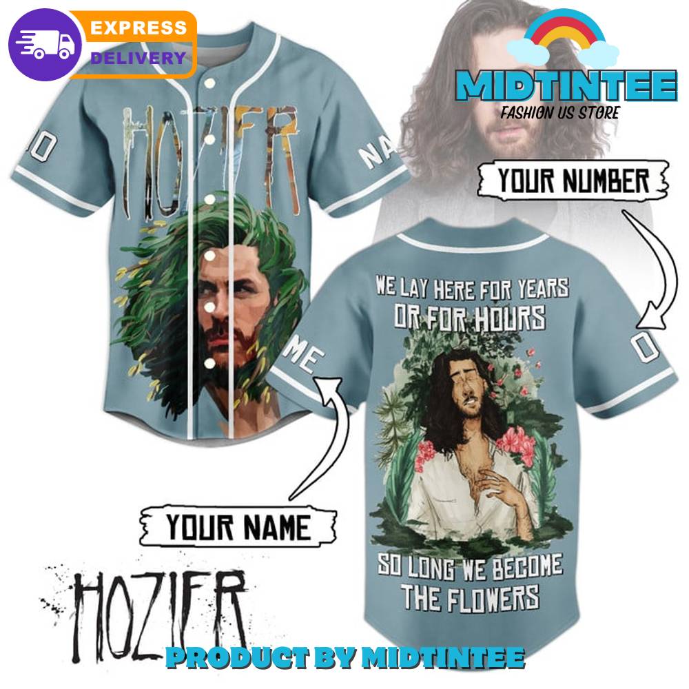 Hozier The Flowers Custom Name Baseball Jersey
