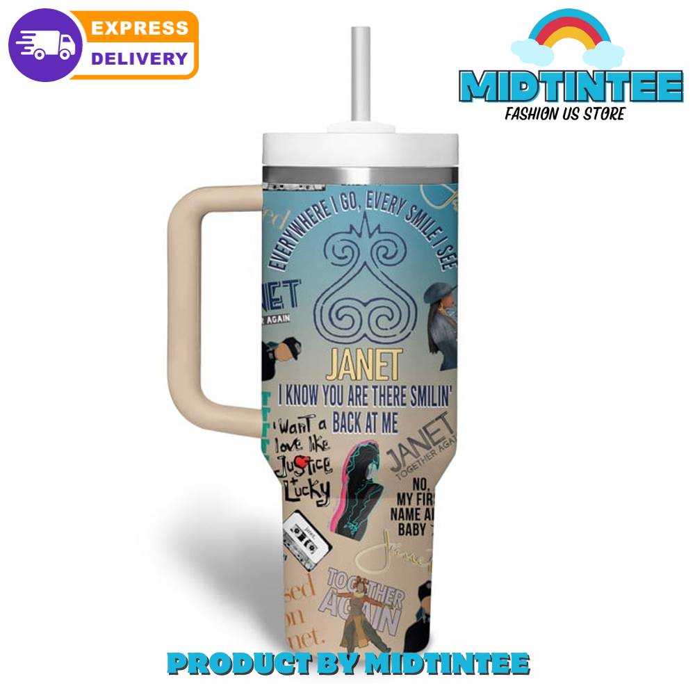 Janet Jackson Together Again Summer 2024 Stanley Tumbler