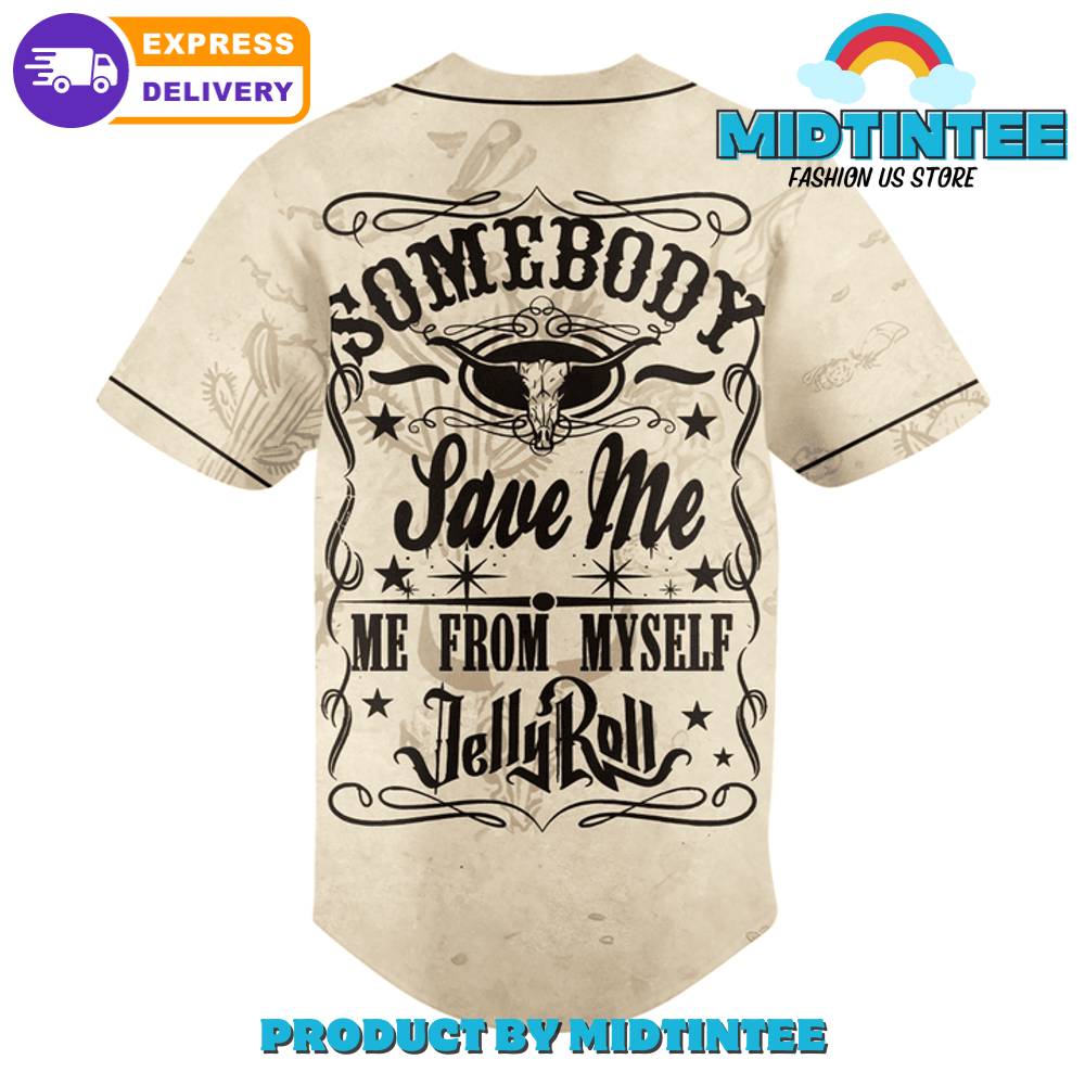 Jelly Roll The Beautifully Broken Tour Baseball Jersey