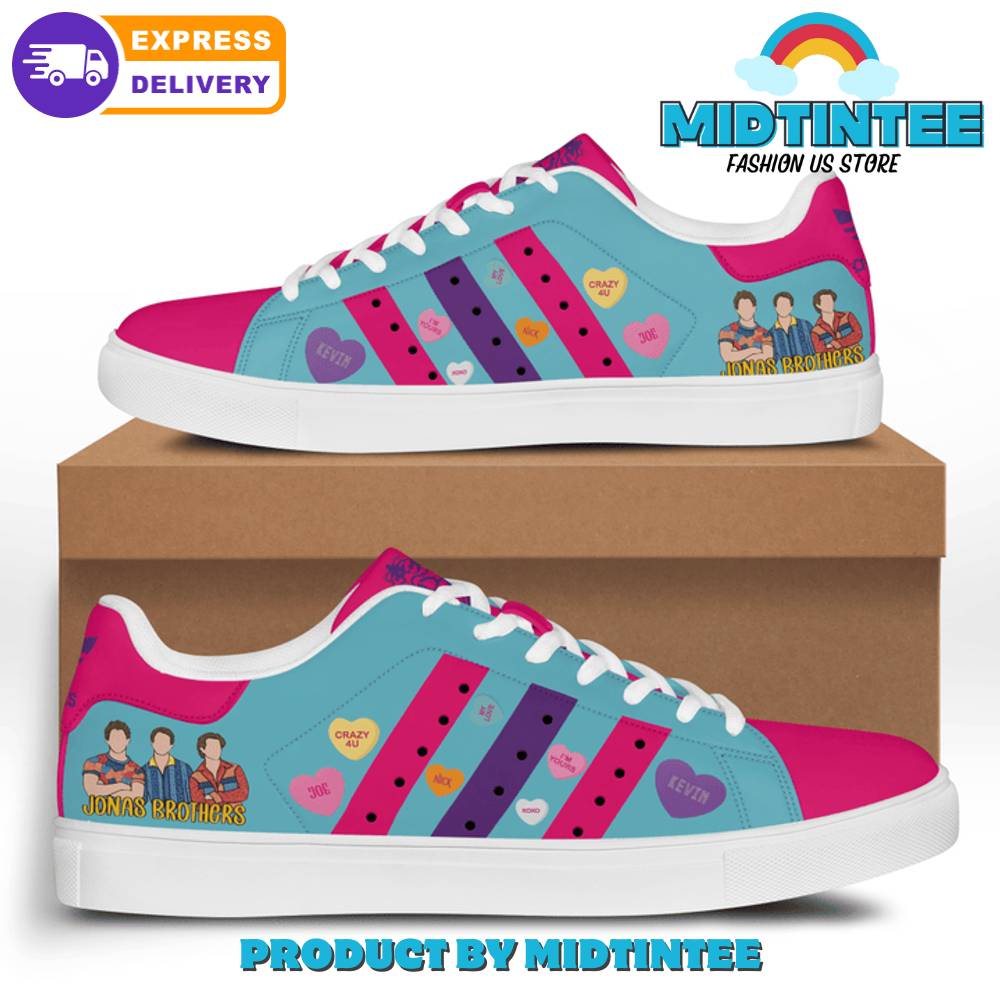 Jonas Brothers American Band Stan Smith Shoes