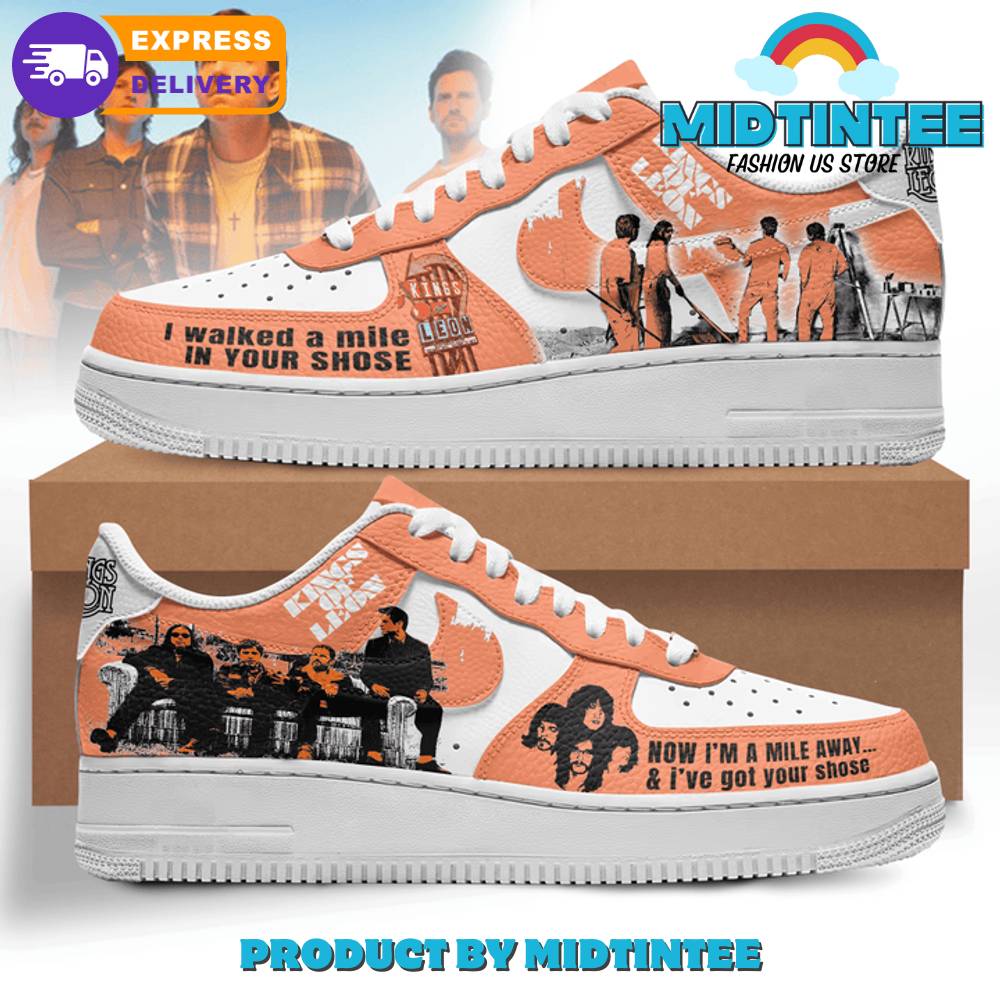 Kings of Leon Rock Band New Nike Air Force 1