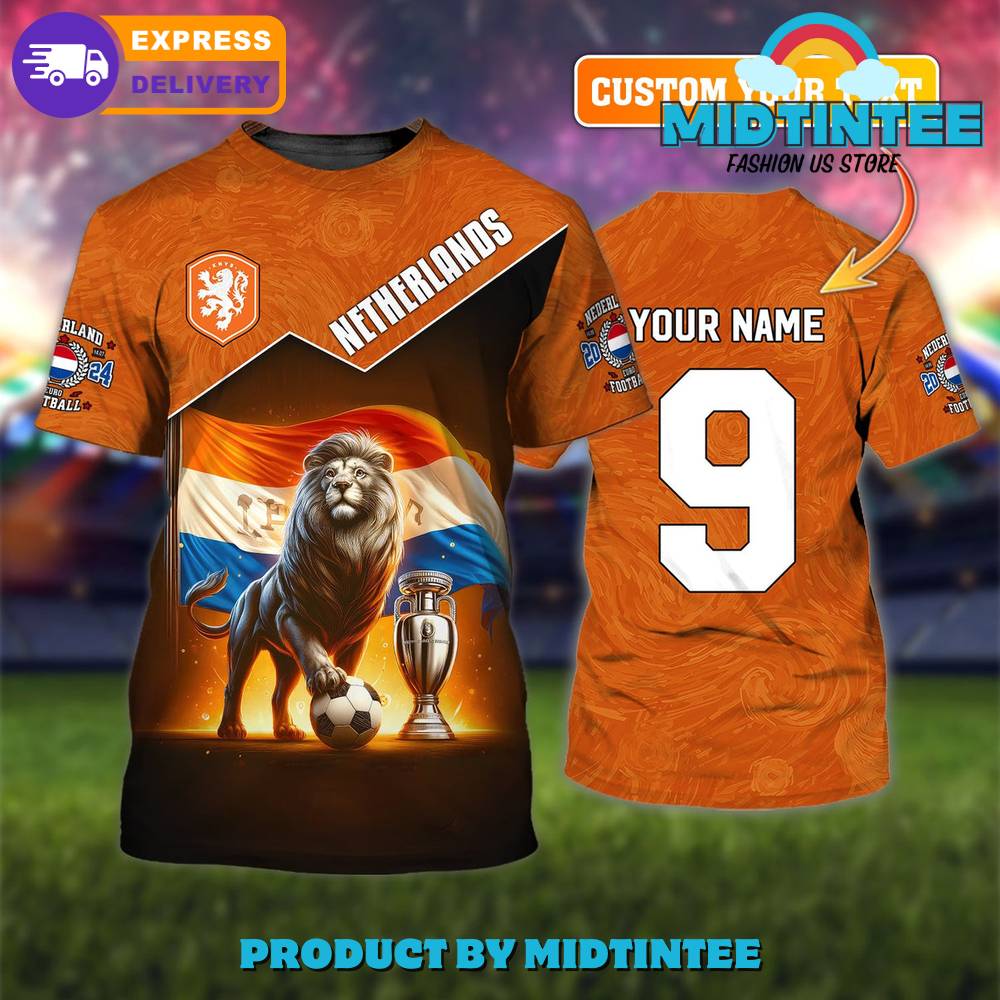 Netherlands Euro 2024 Unisex Personalized Shirt