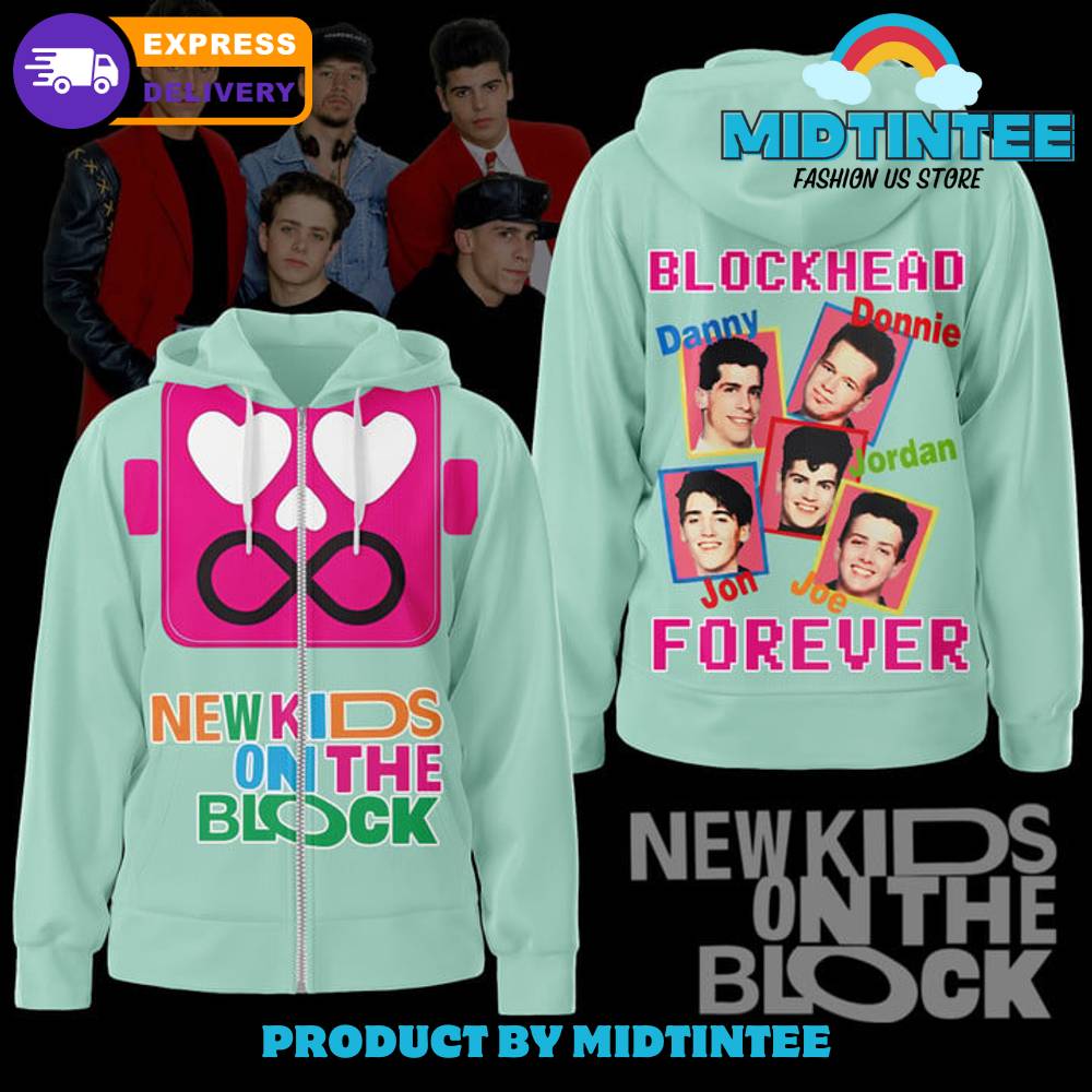 New Kids On The Block Forever Zip Hoodie