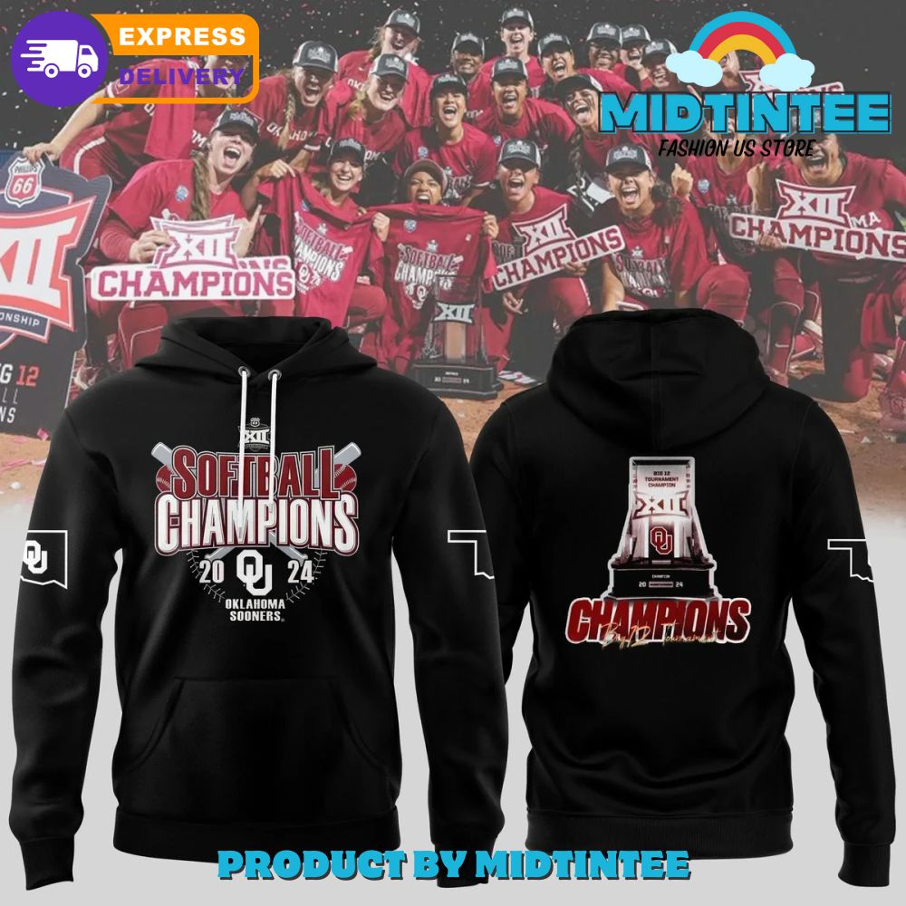 Oklahoma Softball NCAA Softball Champions Hoodie