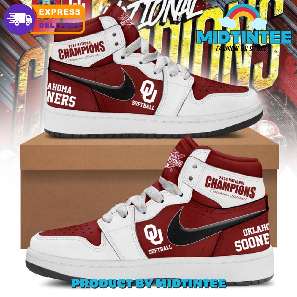 Oklahoma Sooners 2024 NCAA Champions Air Jordan 1