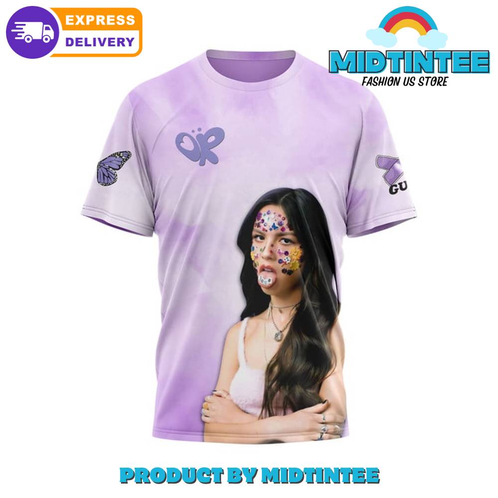 Olivia Rodrigo Favourite Crime Purple Shirt