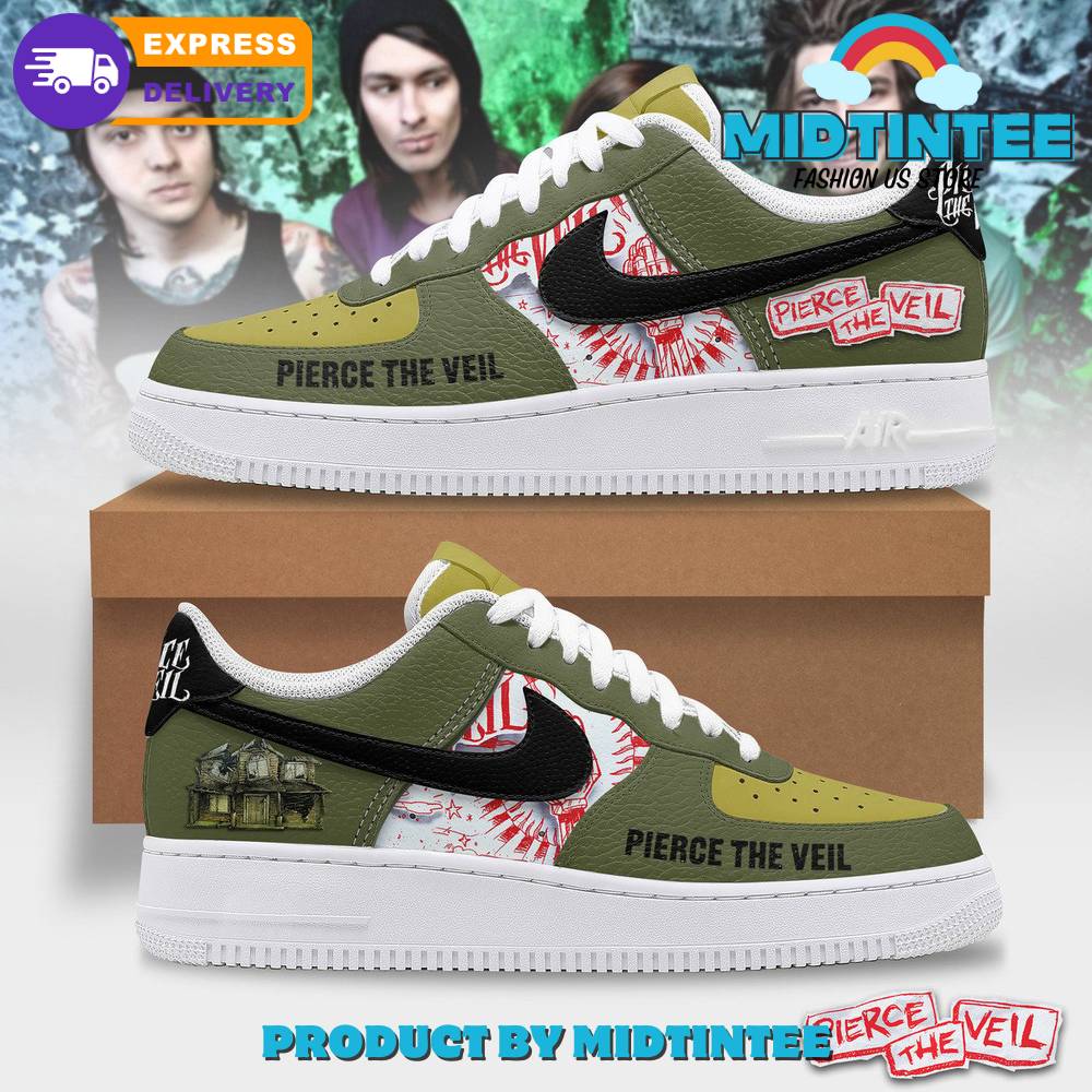 Pierce The Veil American Band Nike Air Force 1