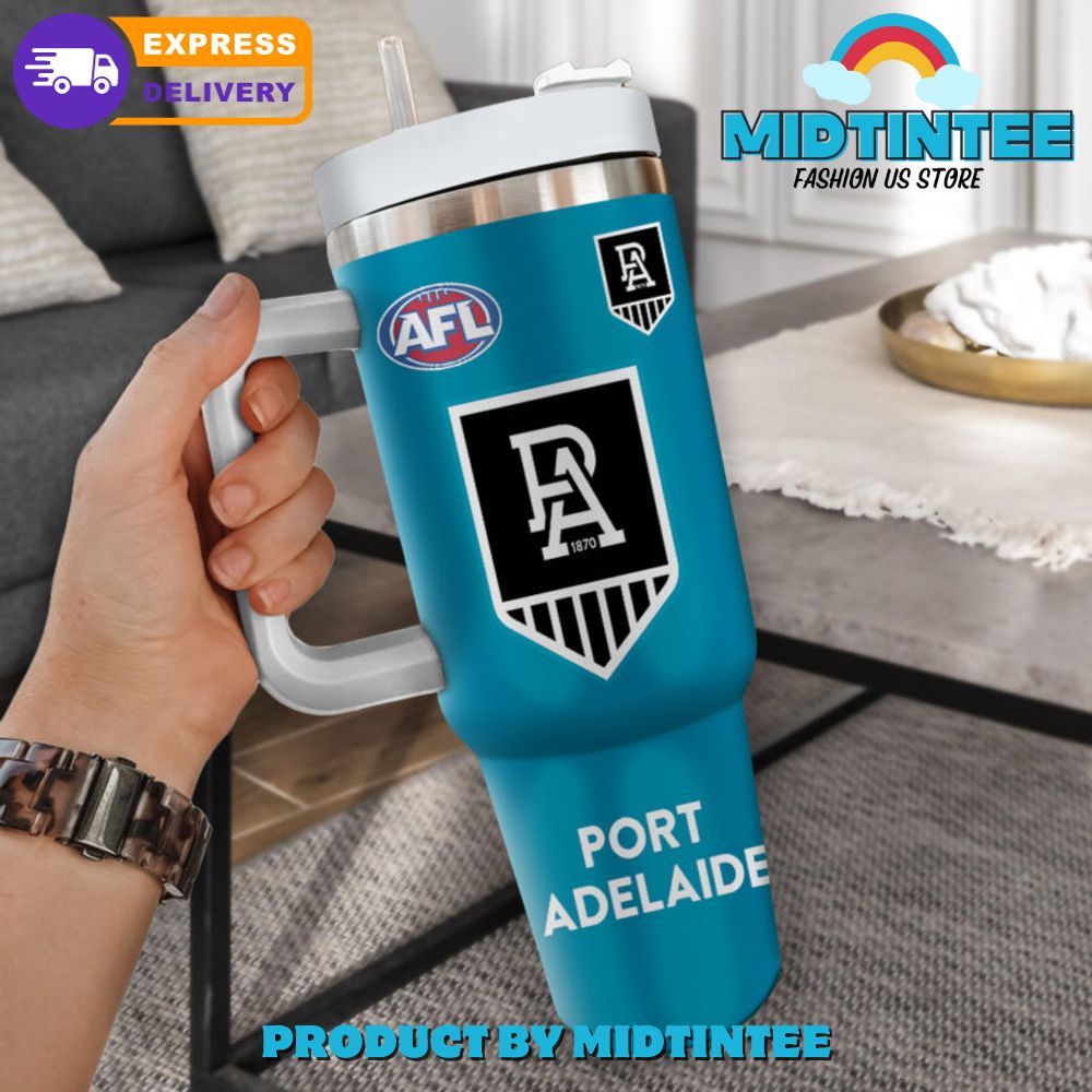 Port Adelaide Personalized 40 oz Stanley Tumbler