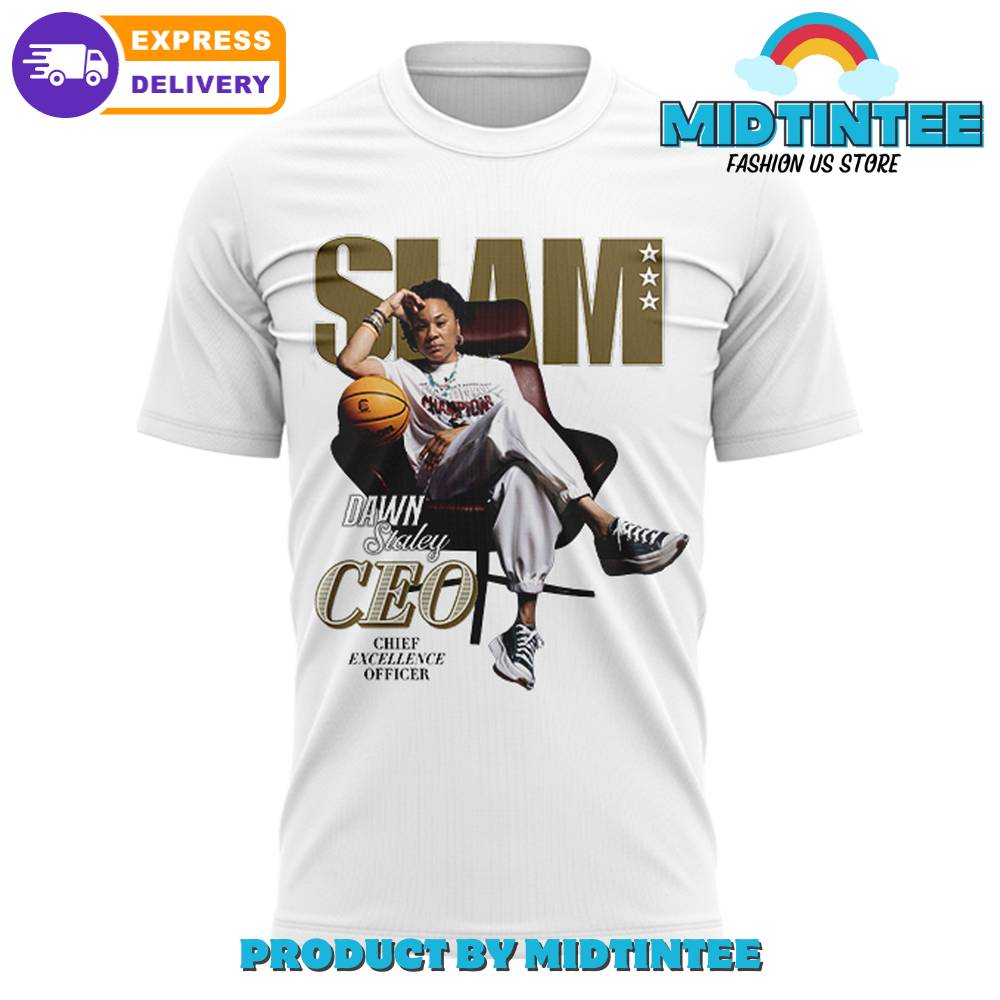 South Carolina Gamecocks Coach Dawn Staley White Shirt