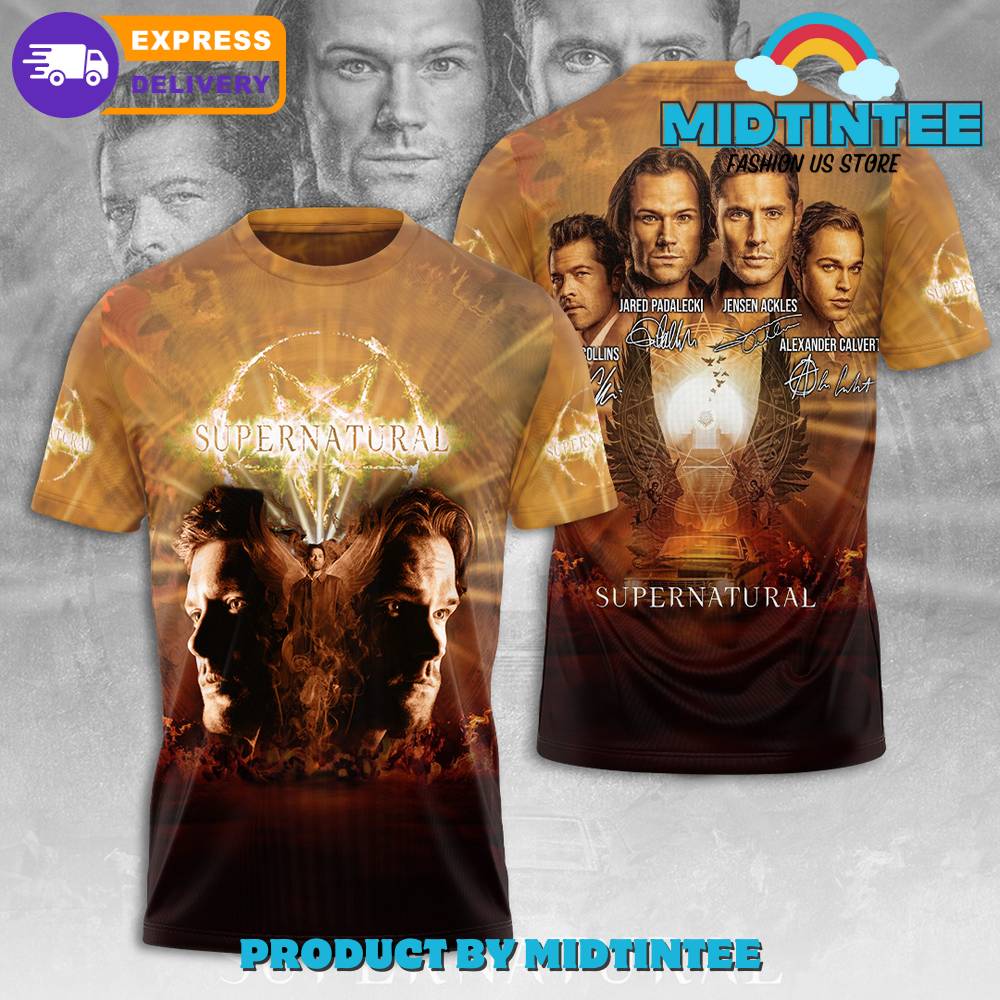 Supernatural Television Series Special Shirt