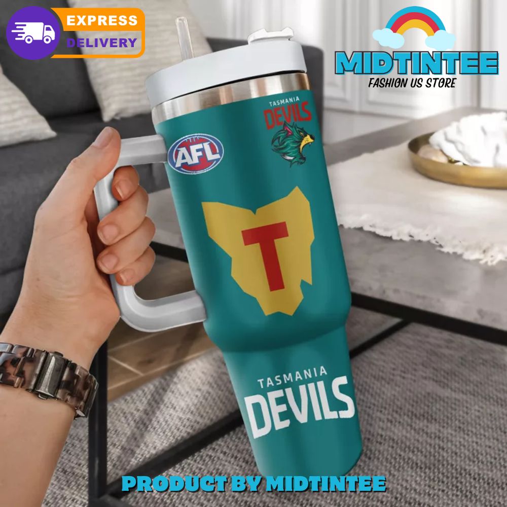 Tasmania Devils FC 40oz Stanley Tumbler