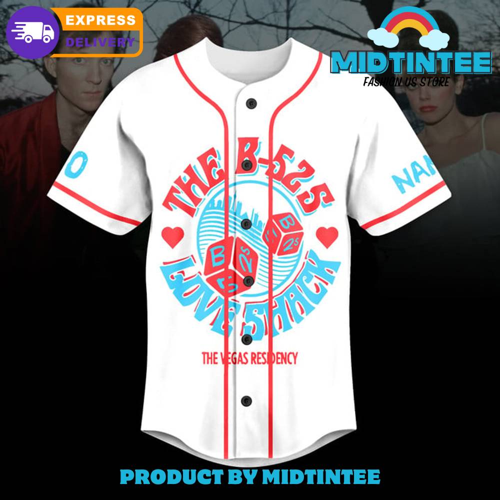 The B-52s The Vegas Residency Customized Baseball Jersey