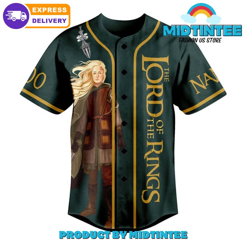 The Lord Of The Rings I Am No Man Customized Baseball Jersey