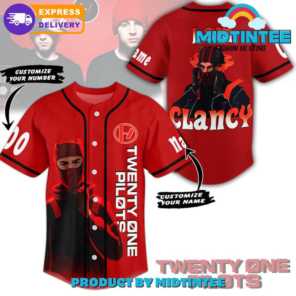 Twenty One Pilots Clancy Personalized Baseball Jersey