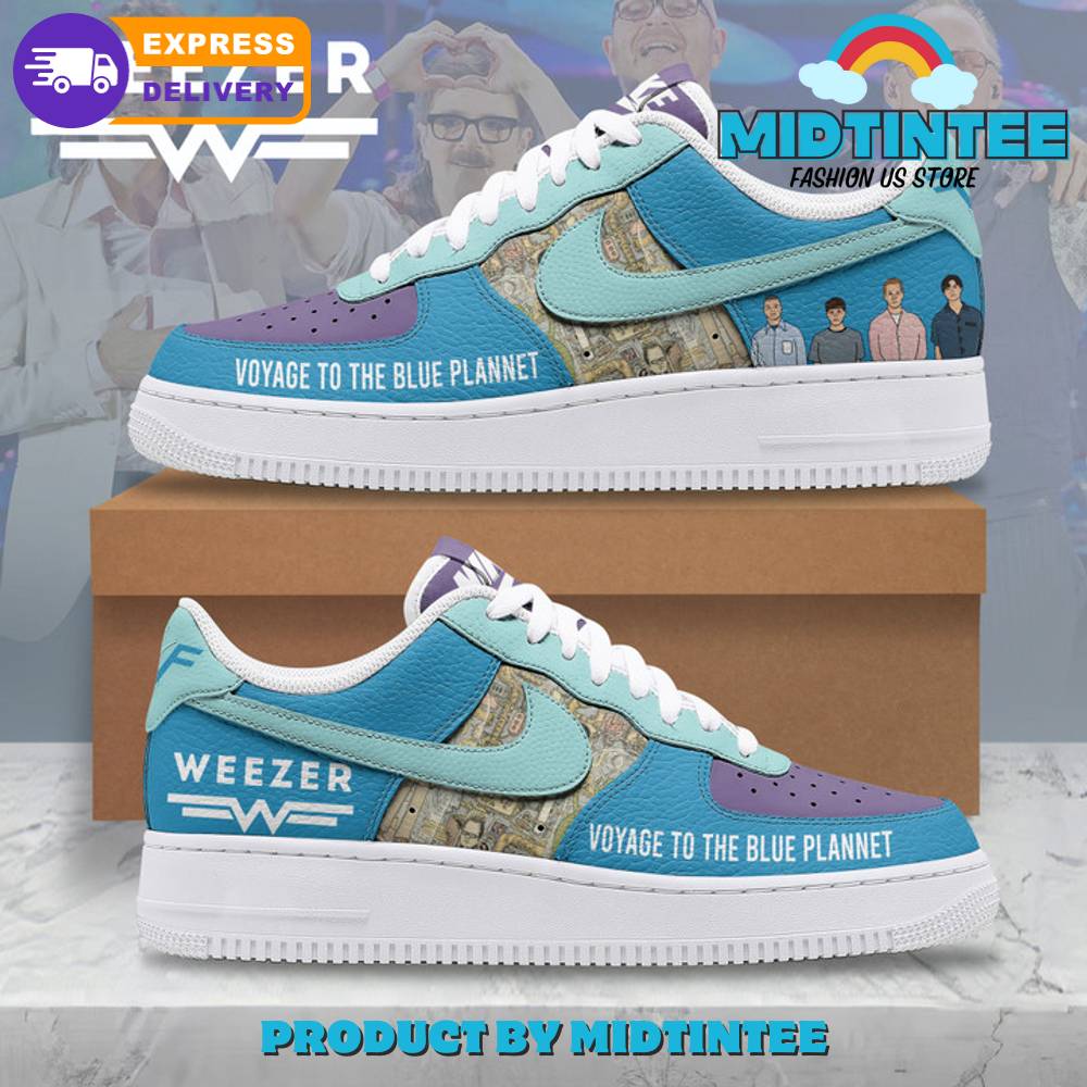 Weezer Voyage To The Blue Plannet Nike Air Force 1