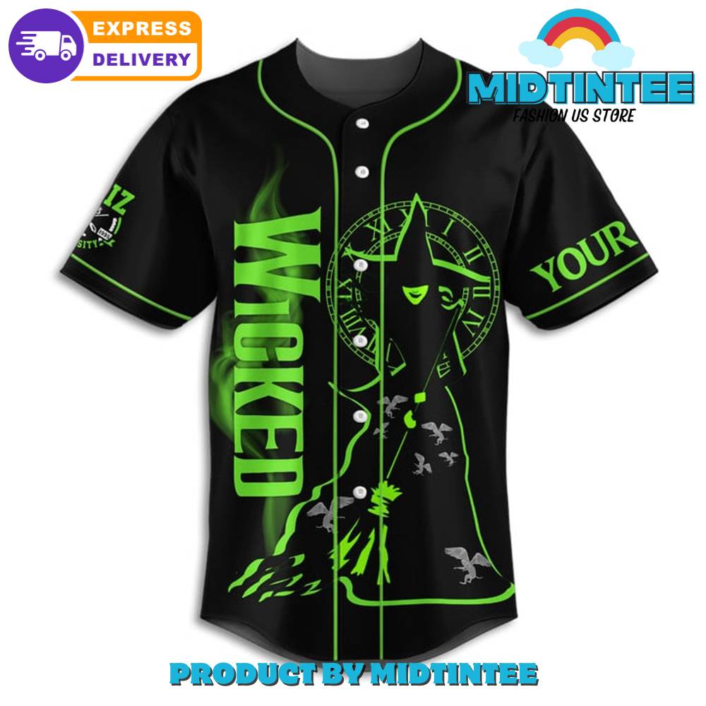 Wicked Defying Gravity Customized Baseball Jersey