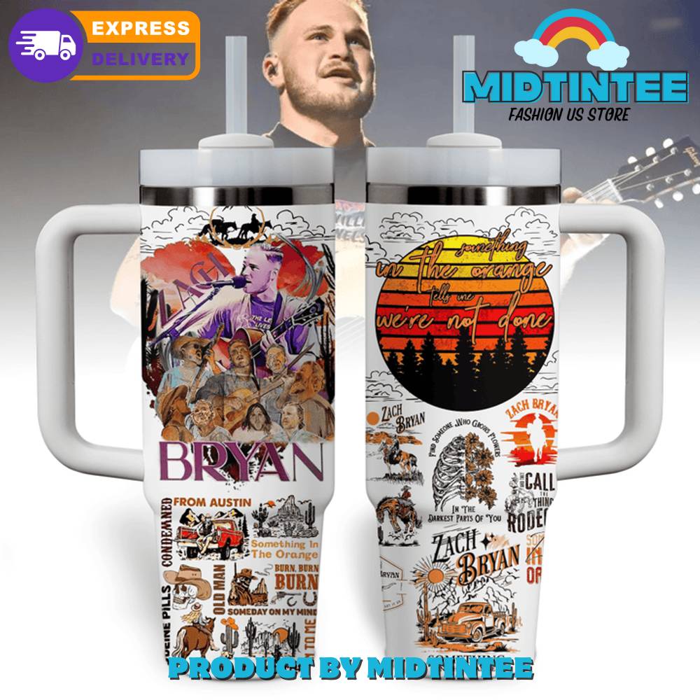 Zach Bryan Find Someone Who Grows Flowers Stanley Tumbler