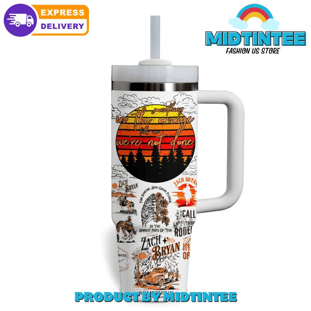 Zach Bryan Find Someone Who Grows Flowers Stanley Tumbler
