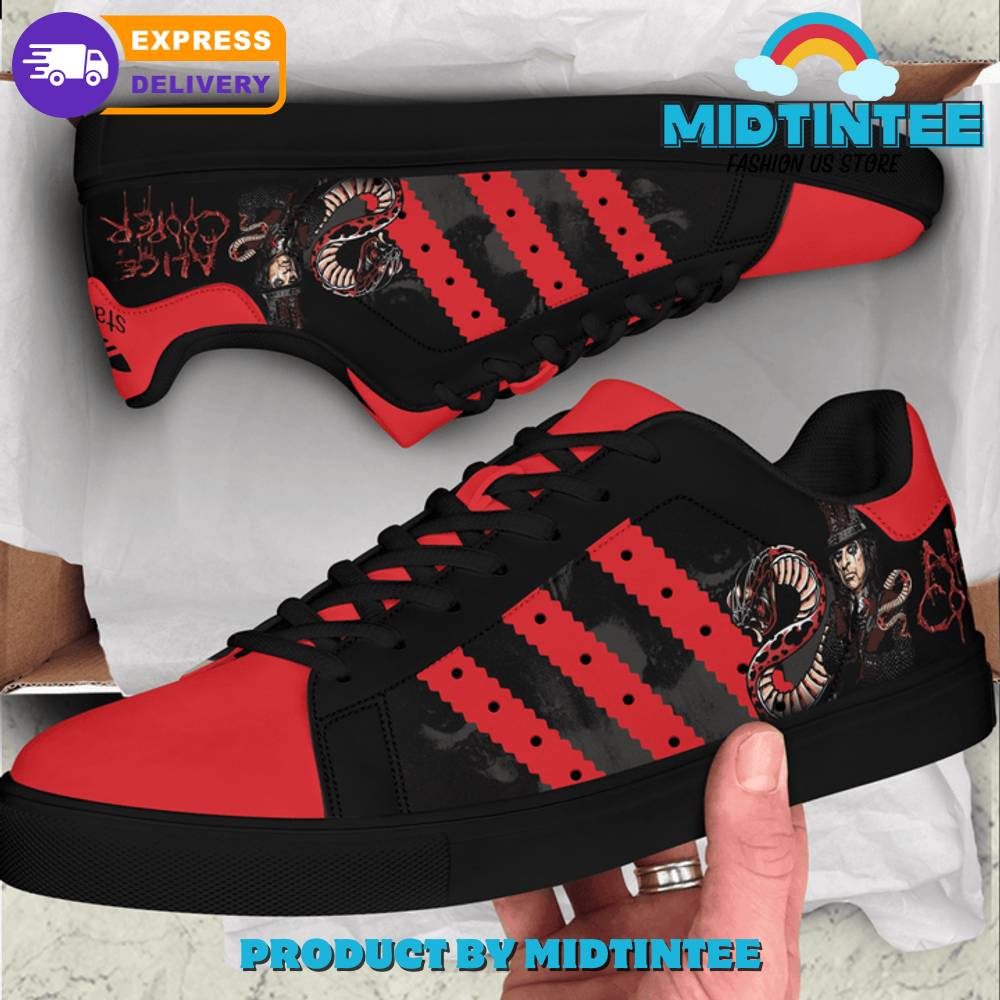 Alice Cooper American Singer Special Stan Smith Shoes Alice Cooper American Singer Special Stan Smith Shoes