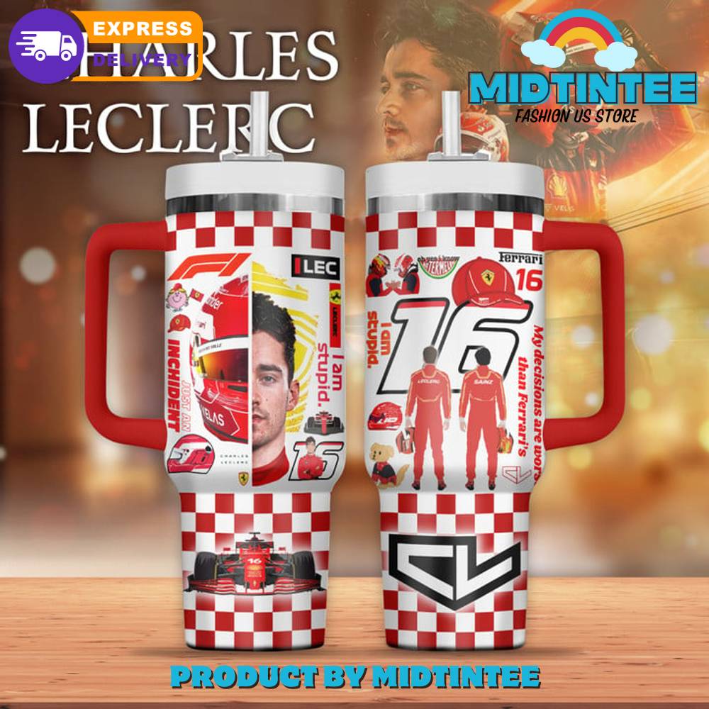 Charles Leclerc F1 Ferrari Stanley Tumbler