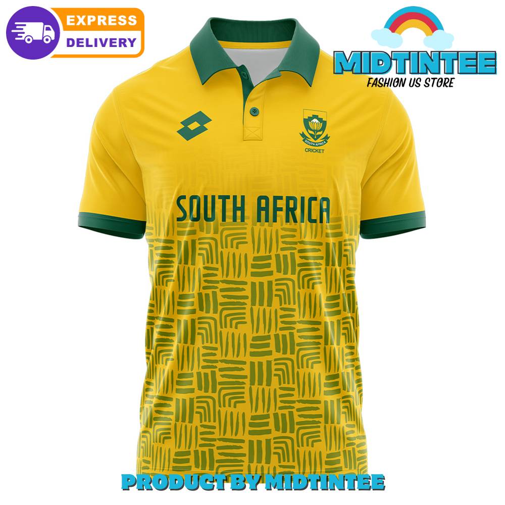 Cricket South Africa New 2024 Polo Shirt