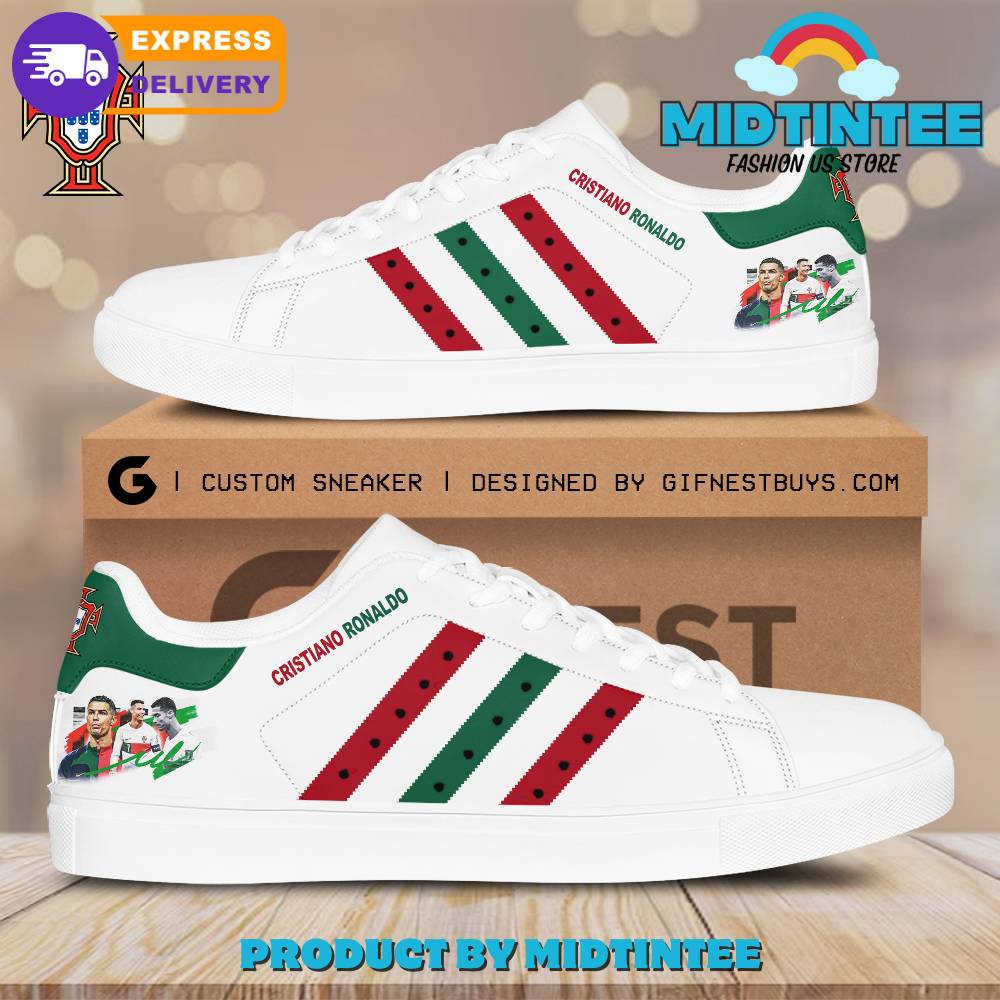 Cristiano Ronaldo x Portugal National Football Team Stan Smith Shoes