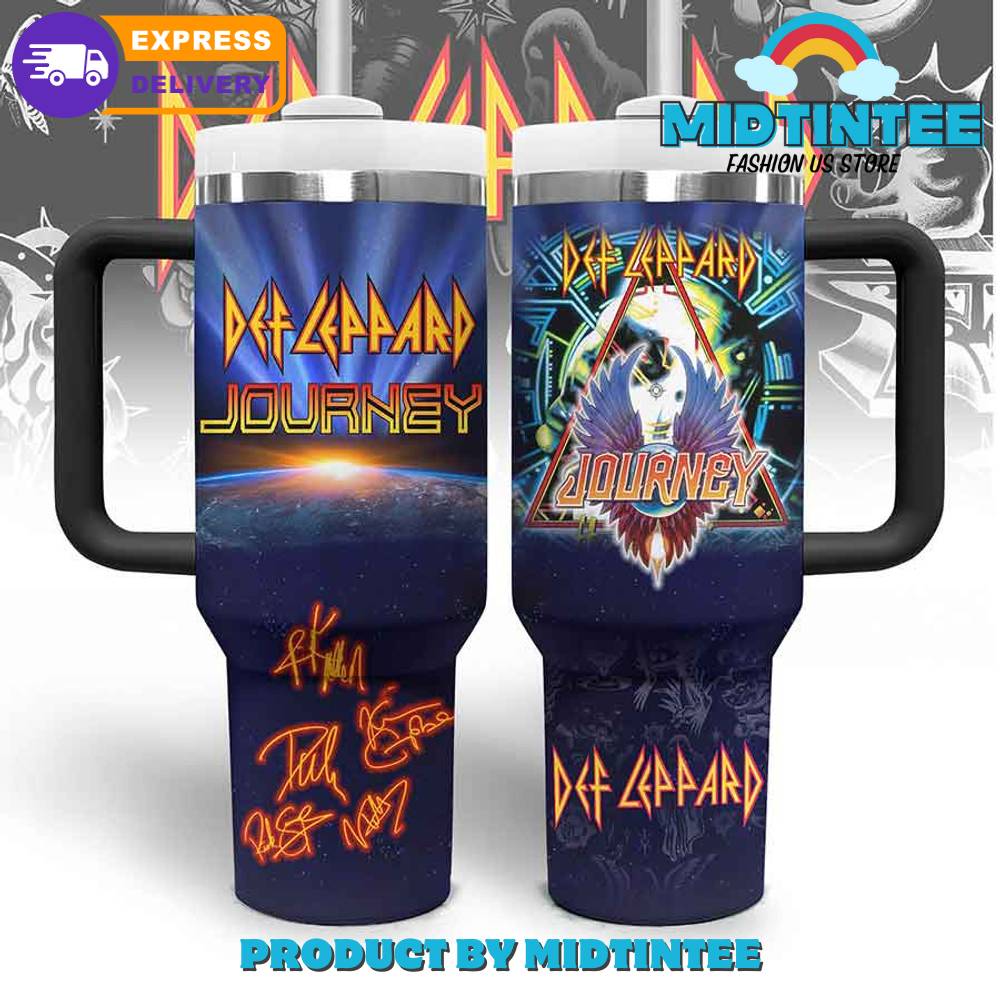 Def Leppard Journey Tour 2024 Stanley Tumbler
