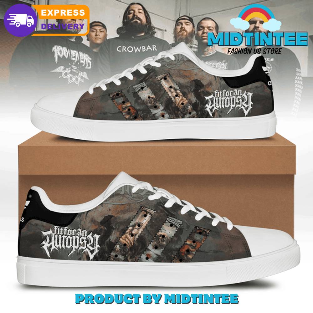 Fit For An Autopsy American Band Stan Smith Shoes