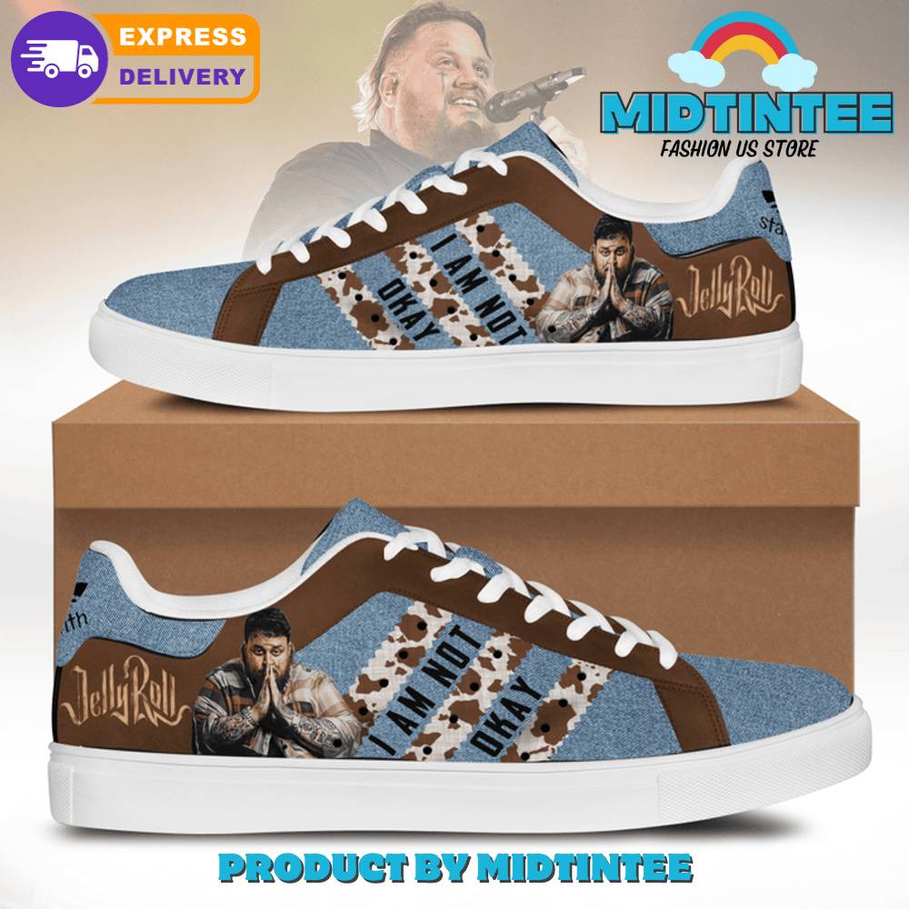 Jelly Roll I Am Not Okay New Stan Smith Shoes