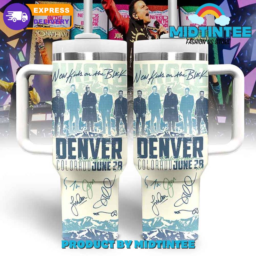 NKOTB Denver Colorado Limited Edition Stanley Tumbler