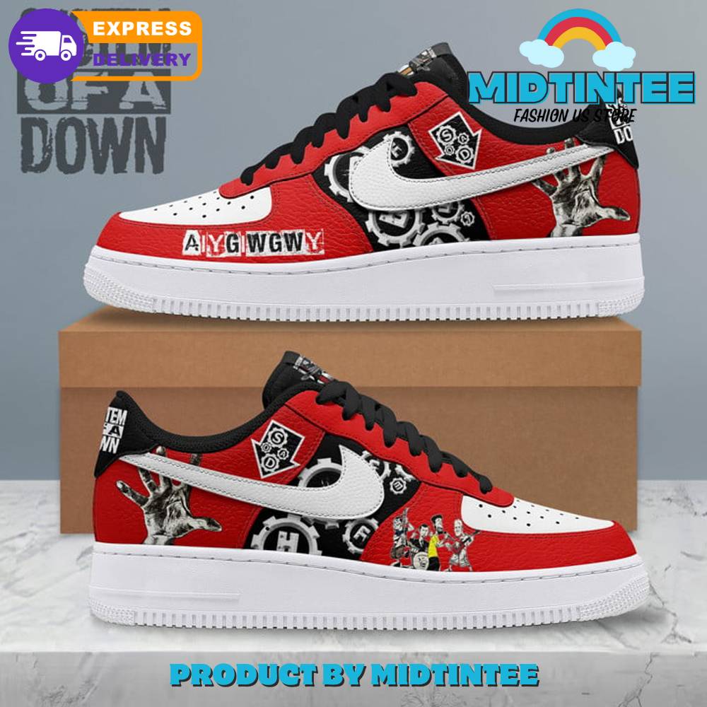System Of A Down Special Nike Air Force 1