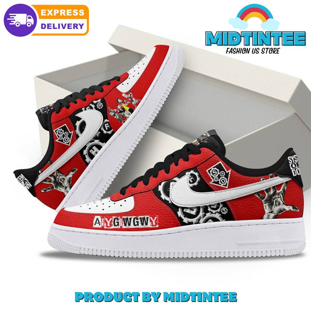 System Of A Down Special Nike Air Force 1