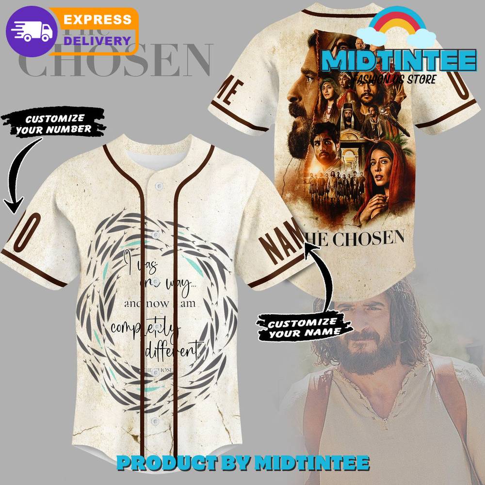 The Chosen I Was One Way Customized Baseball Jersey