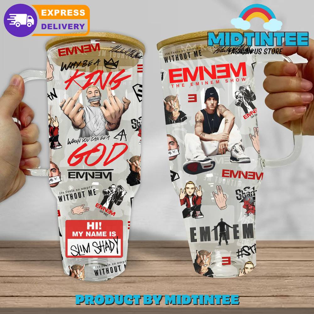 The Eminem Show King Of Rap Stanley Tumbler