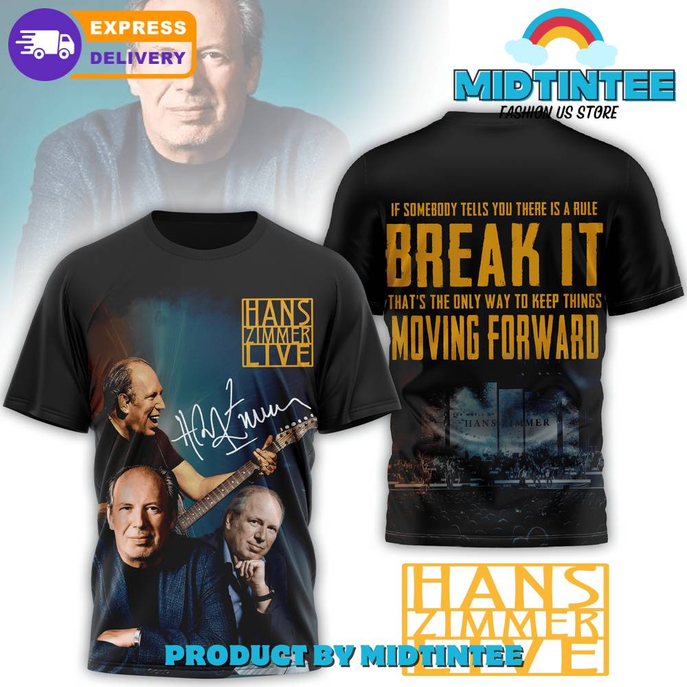 The World of Hans Zimmer Live 2024 Black Shirt