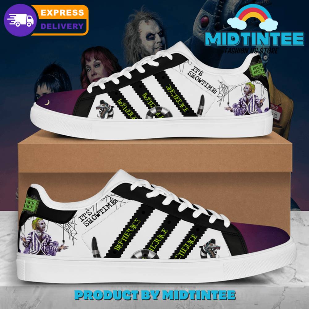 Beetlejuice Beetlejuice It’s Show Time Stan Smith Shoes