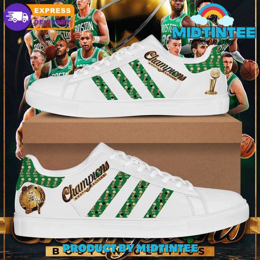Boston Celtics 18-Time NBA Finals Champions Stan Smith Shoes