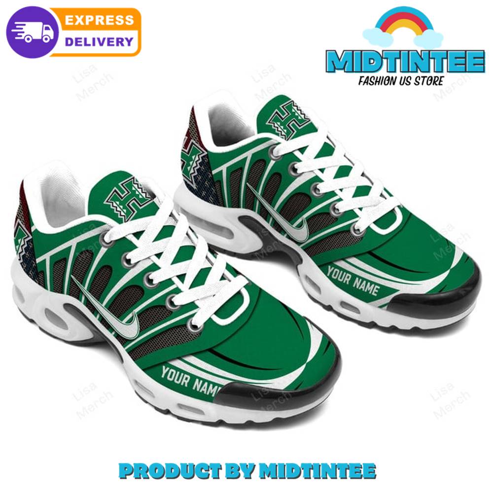 Hawaii Rainbow Warriors Customized Nike Air Max