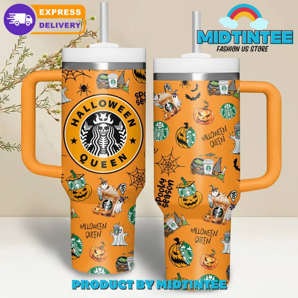 Starbucks Coffee Halloween Queen Stanley Tumbler